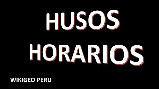 INTRO A HUSOS HORARIOS [upl. by Yup]