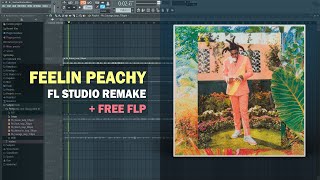 Kodak Black  Feelin Peachy FL Studio Remake  Free FLP [upl. by Evetta]