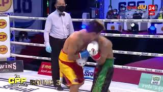 Best Fights of 2021  Knockout CP Freshmart TKO5 Robert Paradero [upl. by Anaeda]