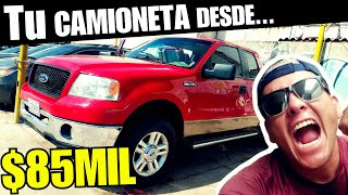 🏧 Descubrí camionetas DESDE 💰85 MIL Pesos Tianguis de autos AMERICANOS irapuato gto trucks for sale [upl. by Bailar]