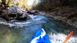 Paddeln in der Griesenschlucht der Loisach [upl. by Yorke]