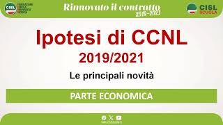 2 PARTE ECONOMICA CCNL 2019 21 [upl. by Lala]