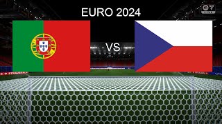 PORTUGALSKO  ČESKO  EURO 2024  FC 24 [upl. by Nalced]