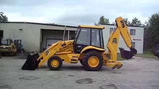 2001 JCB 214S LOADER BACKHOE [upl. by Aihsenad]