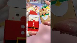 【折り紙】サンタとトナカイのプッシュポップの作り方🎅🎄飾っても可愛いクリスマス折り紙✨shorts [upl. by Chelsey]