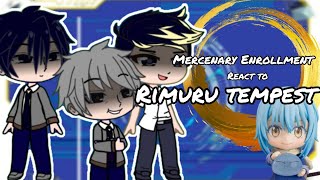 Mercenary Enrollment React to Rimuru Tempest  Gacha Reaction  Rimuru Badass [upl. by Issirk511]