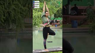 Vrikshasana Tree Pose For Balance Flexibility and Inner Calm  Daily Yoga  Yoga Life yoga [upl. by Endo]