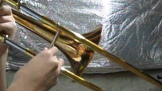 REMAKE How to Play quotGreensleevesquot on Trombone [upl. by Gaulin636]