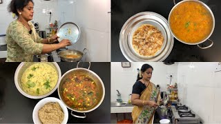 Monday  Cooking Vlog  Gala Gala Rasam  Pudalangai Kootu  Uttappam  Tiffin Sambar  Thuvaiyal [upl. by Coit]