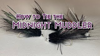 Fly Tying The Midnight Muddler [upl. by Allac]