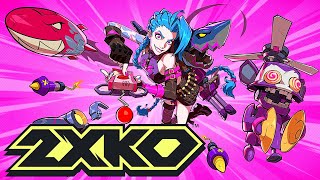 2XKO FKA PROJECT L JINX Gameplay Sneak Peek Reaction [upl. by Derward]