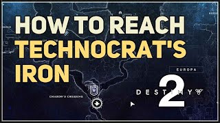 Where is Technocrats Iron Location Destiny 2 [upl. by Airliah]