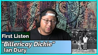 Ian Dury Billericay Dickie REACTION amp REVIEW [upl. by Aztinad]