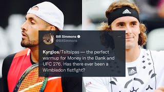 Best Reactions To Kyrgios’ Win vs Tsitsipas [upl. by Sosthenna]