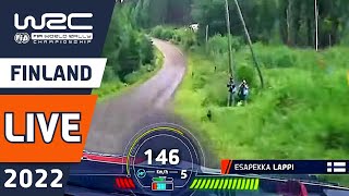 Shakedown LIVE WRC Secto Rally Finland 2022 [upl. by Anailuy]