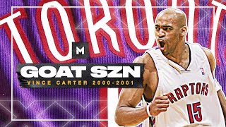 When Vince Carter Was The GREATEST SHOW On Earth 200001 Highlights  GOAT SZN [upl. by Fenny]