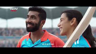 Volini Maxx Bumrah VS Smriti 15s Hindi With Subtitle [upl. by Augustus619]