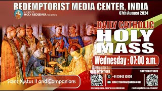 Catholic Holy Mass  7th August 2024 Wednesday [upl. by Ytsirk]