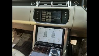 Air Conditioning Panel Upgrade Range Rover L405 [upl. by Redyr176]