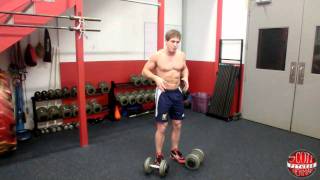 How To Dumbbell Deadlift [upl. by Bogey]