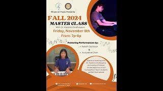 Masterclass with Dr Kadisha Onalbayeva Friday Nov 8 2024 [upl. by Billy]