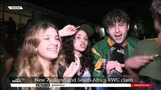 RWC 2023  Springboks supporters share their well wishes [upl. by Aillicec270]