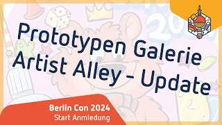 Berlin Con 2024 – Prototypen Galerie – Artist Alley – Update [upl. by Nnod331]