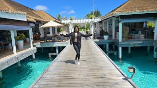 Live from the Maldives Water Villa Tour amp Scenic Views [upl. by Eugor]