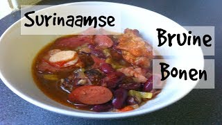 Recipe How To Make Bruine Bonen  CWF [upl. by Alegnaoj]