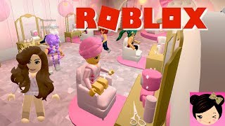 Roblox Beauty Hair Salon Roleplay  Salon amp Spa Game  Free Makeover Online Game [upl. by Meijer683]