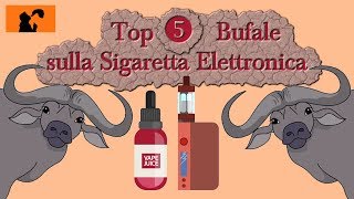 TOP 5 Bufale sulla Sigaretta Elettronica  Facciamo chiarezza [upl. by Abate]