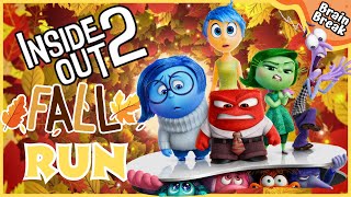 Inside out 2 Fall Chase  Brain Break  Brain Breaks for kids  Kids exercise  Yoga For Kids [upl. by Ycal]