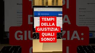 DIRITTOINPILLOLE  TEMPI DELLA GIUSTIZIA QUALI SONO [upl. by Sclar]