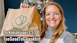 3x koken voor €500 amp een too good to go pakket 💵 Budget Challenge  Gwoonbysandra [upl. by Laundes]