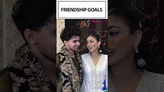 Vishal Pandey and Sana Makbul Attend Adnaan Shaikh’s Event Together  Video [upl. by Theobald260]