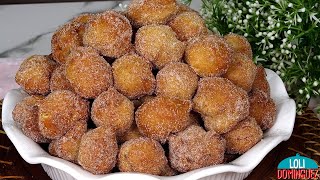 BUÑUELOS DE VIENTO TRADICIONALES Tradicionales buñuelos de viento deliciosos suaves y ligeros [upl. by Krystle422]