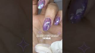 The way these turned out 😍💜🦄 nails nailart naildesign purplenails newnails nailtrends [upl. by Candice]