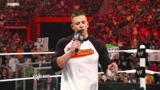 Raw John Cena vs Alex Riley [upl. by Grizelda]