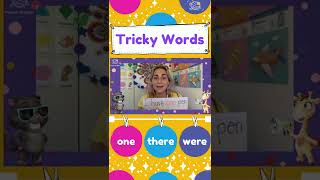 Phonics  Tricky Words One There Were shorts [upl. by De Witt]