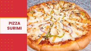 The Best amp Easy Homemade Surimi Pizza Recipe [upl. by Isadore]