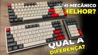 Teclado Membrana SemiMecânico e Mecânico Qual a Diferença O que Você PRECISA SABER [upl. by Anaujit647]