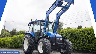 2004 New Holland TL100 at Clarkes of Cavan [upl. by Trevar]