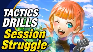 Fire Emblem Heroes  Tactics Drills Grandmaster 64 Session Struggle FEH [upl. by Glassman571]