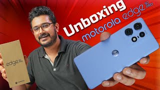 motorola edge 50 Pro Unboxing in ಕನ್ನಡ⚡Snapdragon 7gen3 pOLED 144Hz 50MP50MP Camera 4500mAh125W [upl. by Marybeth]