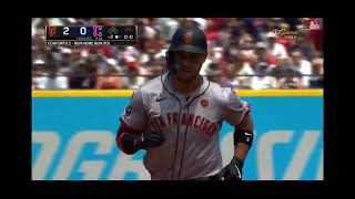 Michael Conforto 2 Run Home Run 10th Home Run Of 2024 [upl. by Ahsiekit]