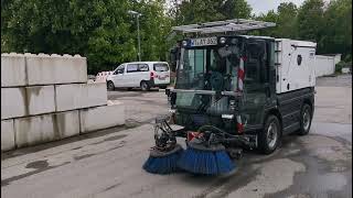 Autonome Kehrmaschine in Kempten Studierende forschen im Bauhof [upl. by Florette]