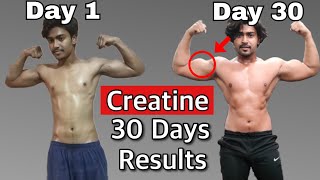 I take Creatine for 30 DaysShocking Result😱 [upl. by Suivatra]