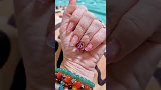 Flower nail design idea [upl. by Lahcar391]