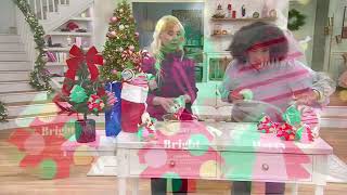 Catch us on QVC Spongelles Holiday Trees Body Wash Infused Buffers holiday giftideas [upl. by Ianahs]