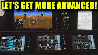 FS2020 Vision Jet ILS amp VNAV With The G3000  Advancing Our Learning Back to Basics Part 42 [upl. by Raseta]